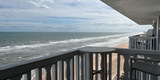 Balcony beach view